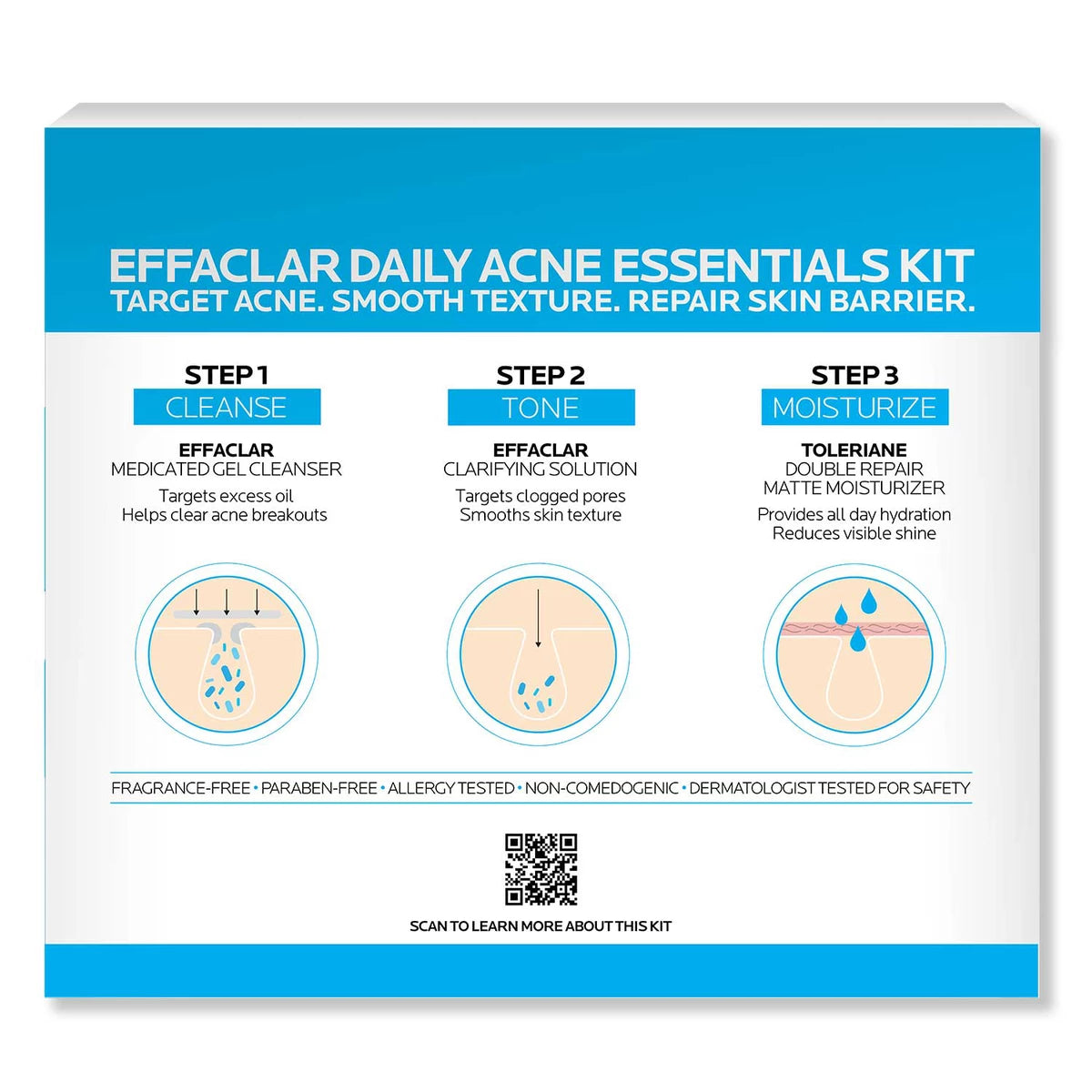 Effaclar Daily Acne Essentials Kit